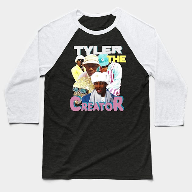 tyler the creator bootlage Baseball T-Shirt by Van Bouten Design